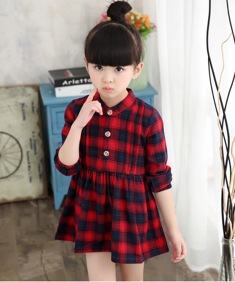 Осень 2020 европейские зимние платья повседневная детская одежда детское