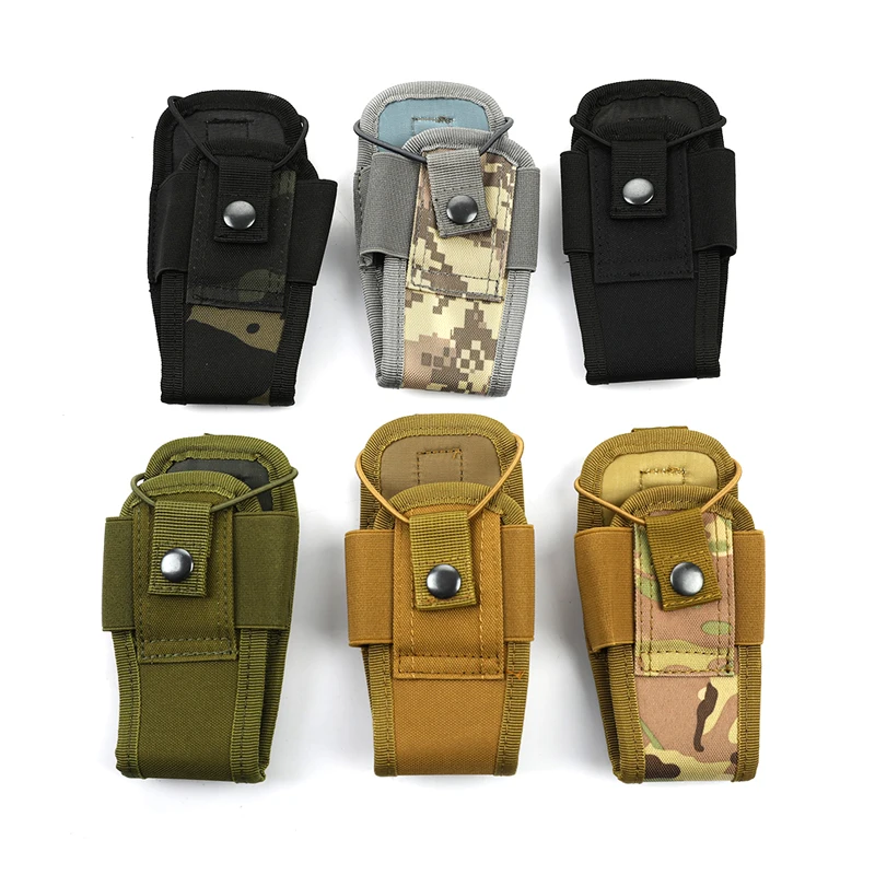 Портативная 1000D тактическая сумка для переноски раций с системой Молле поясная