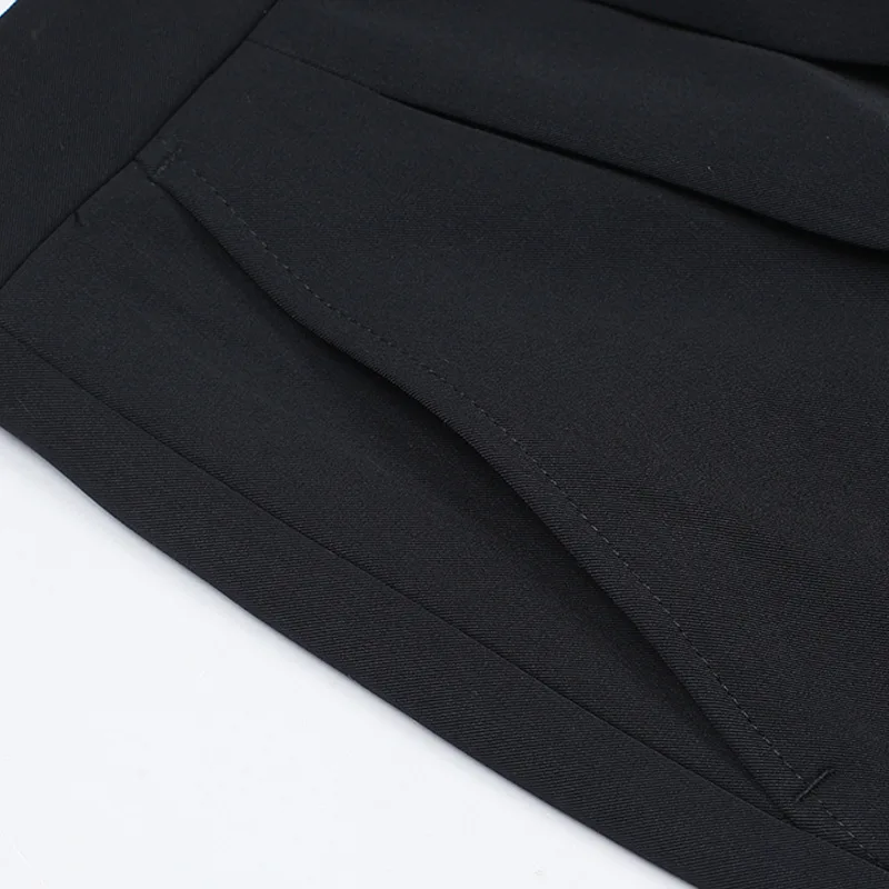 Зимний костюм брюки флисовые плотные формальные деловые свободные прямые