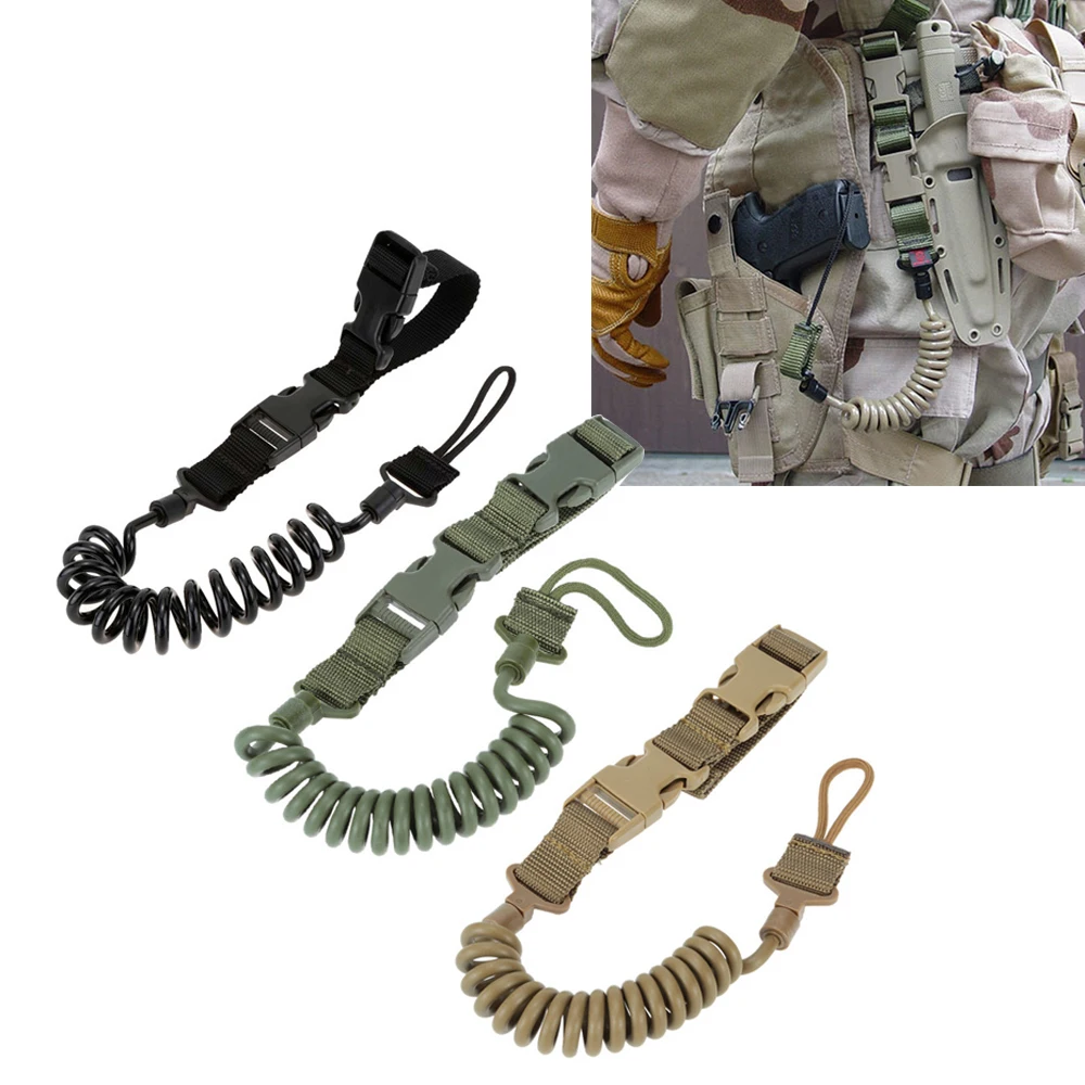 

Tactical Two Point Rifle Sling Adjustable Bungee Airsoft Belt Gun Strap System Paintball Gun Sling For Hunting Accessories Gear