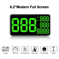 newest speed display 6 2 inch large screen c1090 car digital gps speedometer kmh mph for car bike motorcycle auto accessories