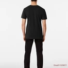 Мужская футболка с коротким рукавом, с круглым вырезом и принтом