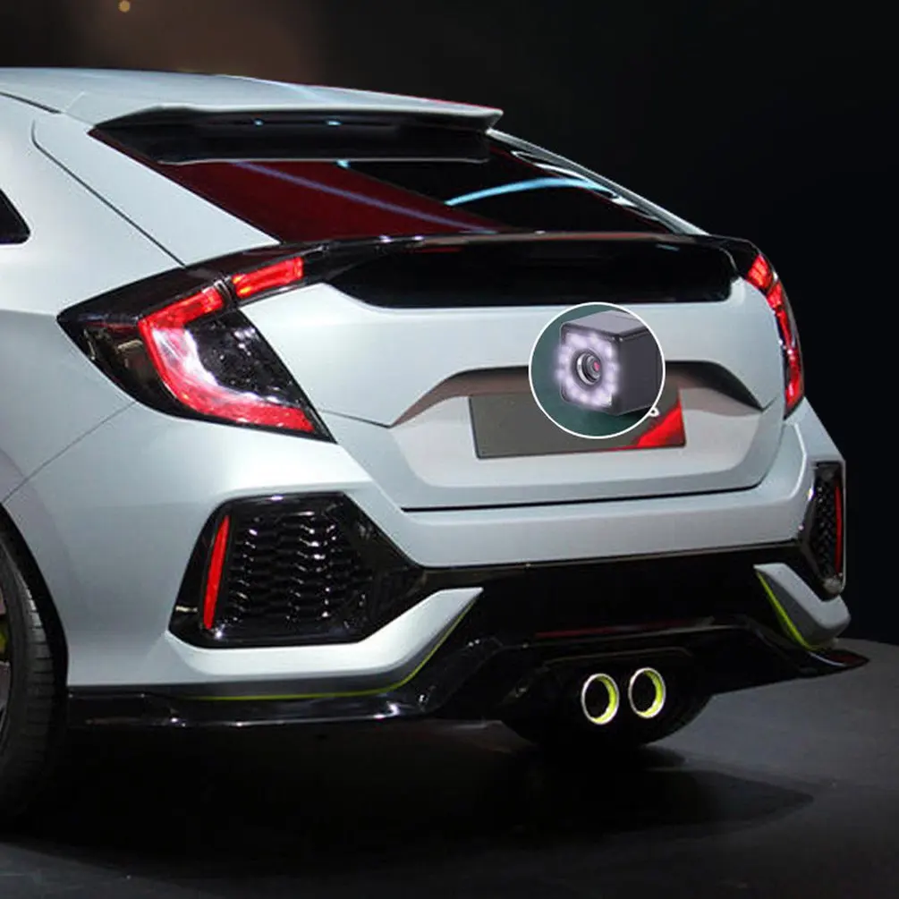 12 Led Hd Автомобильная камера заднего вида парковочная ночного видения