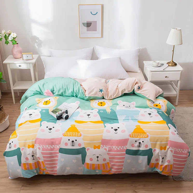 2020 Новый панель с изображениями цветов и растений печатных постельное белье 100%