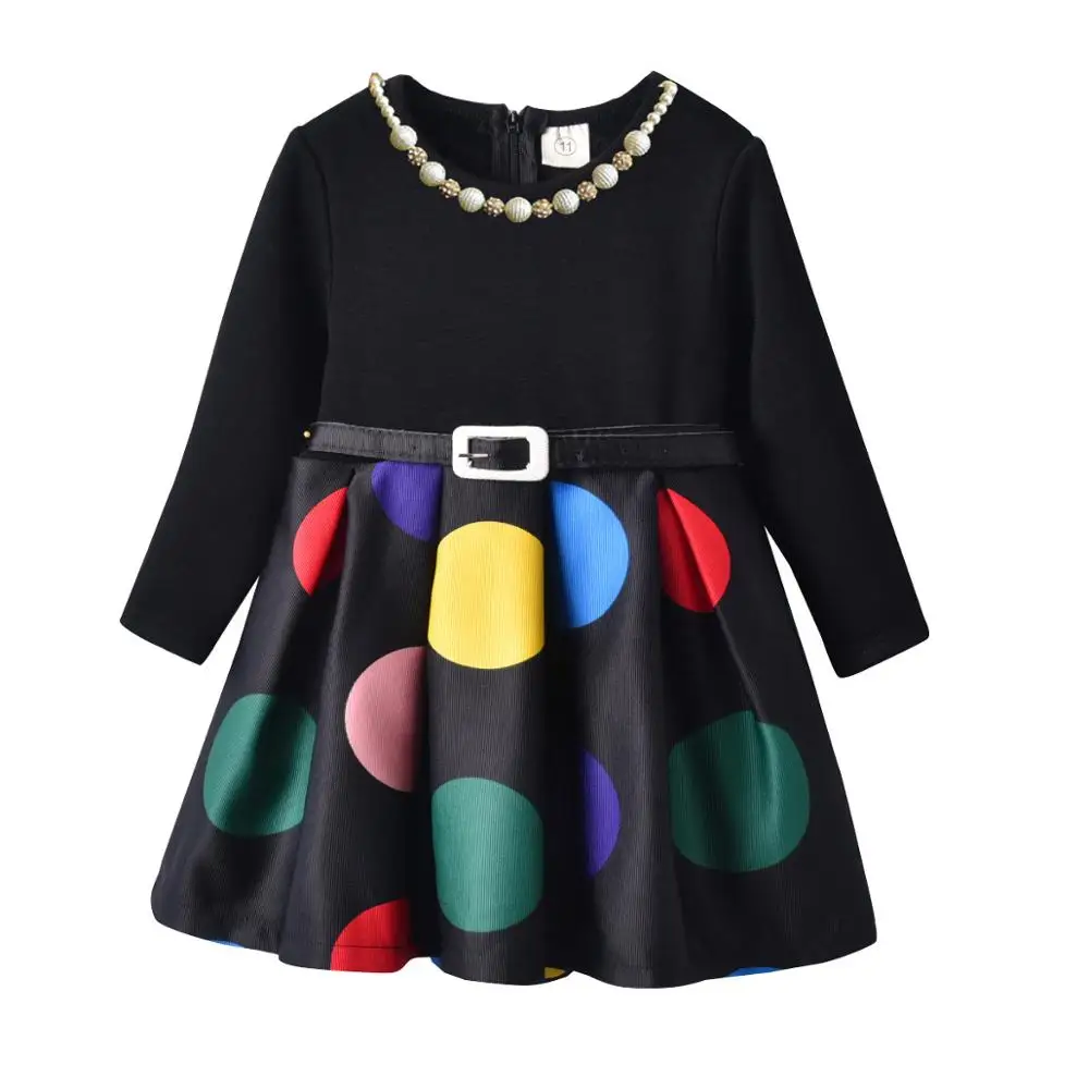 

2021 Spring Summer 2-8 Years Old Girl Dress Summer Lovely Wedding Party Performance Birthday Elegant Girls Princess Dress 2-8Y