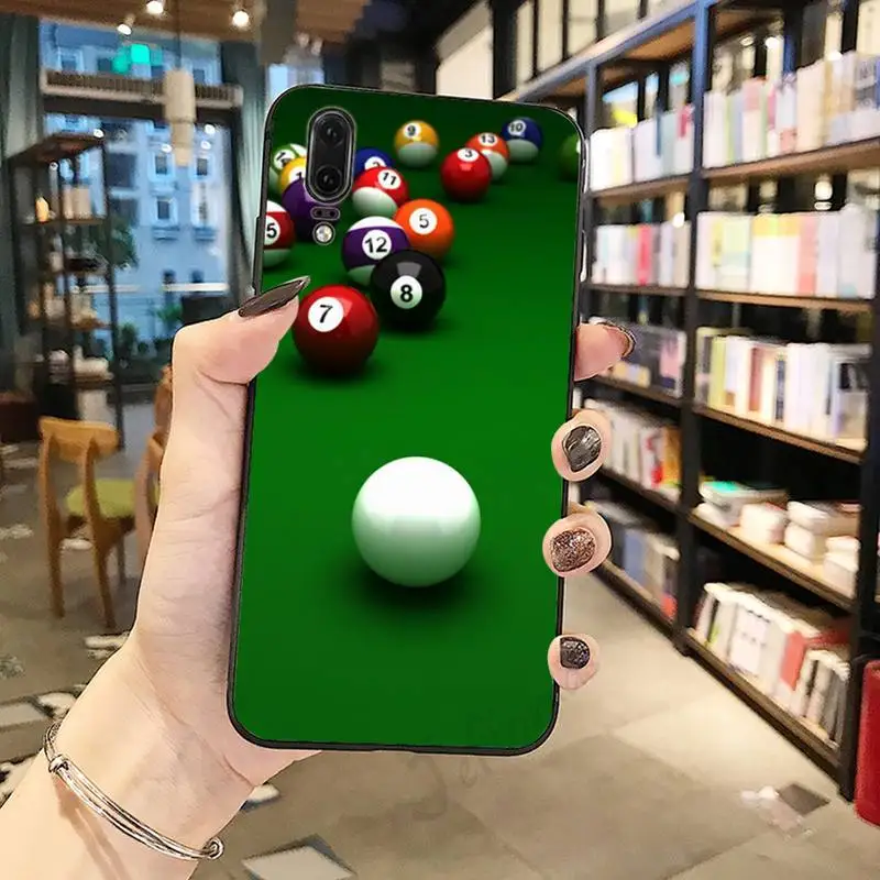 

Billiards Balls Entertainment Phone Case For Huawei honor Mate P 10 20 30 40 Pro 10i 9 10 20 8 x Lite