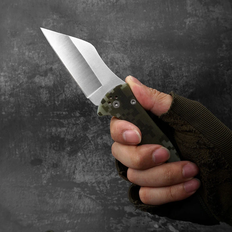 

TUNAFIRE C85 Folding Knife Nylon Handle AUS-8 Steel Blade Tactical Survival Pocket Knife Outdoor Camping EDC Multi Tool