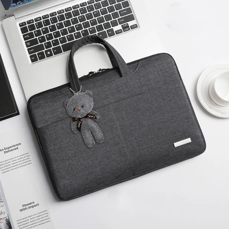 

Laptop Tas 13.3 15.6 14 Inch Notebook Bag Sleeve for Macbook Air Pro 13 15 Case for Asus Hp Dell computer Handbag Aktetas Tas