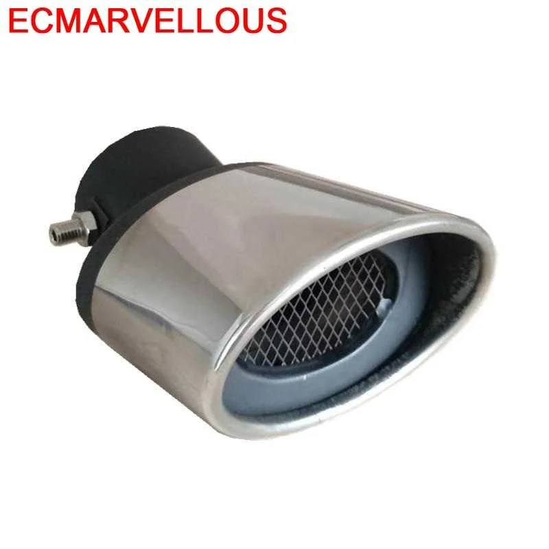 

Carro Silencieux Voiture Exhaust Tip Escape Coche Terminale Scarico Auto Accessories Tail Throat Universal Car Muffler