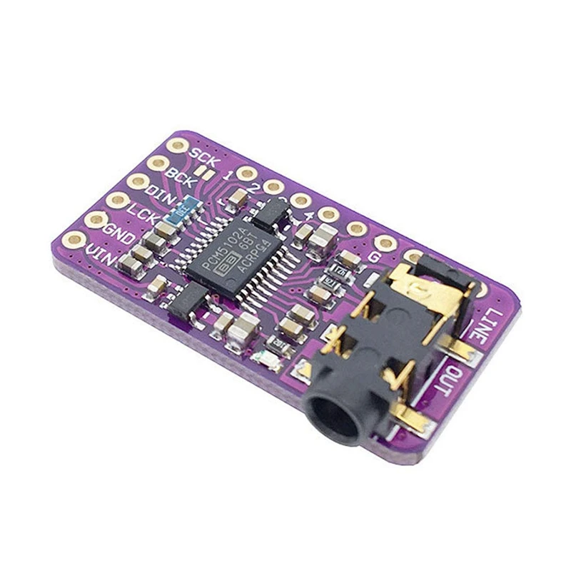 Цифровой аналоговый преобразователь PCM5102 I2S зеркальный аудио ЦАП модуль декодера