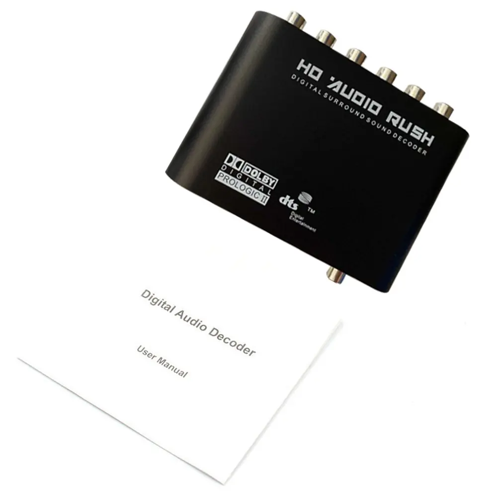 

Цифровой аудиодекодер 5,1 каналов, преобразователь Dts/Ac-3 Rush, декодер объемного звука для домашнего кинотеатра