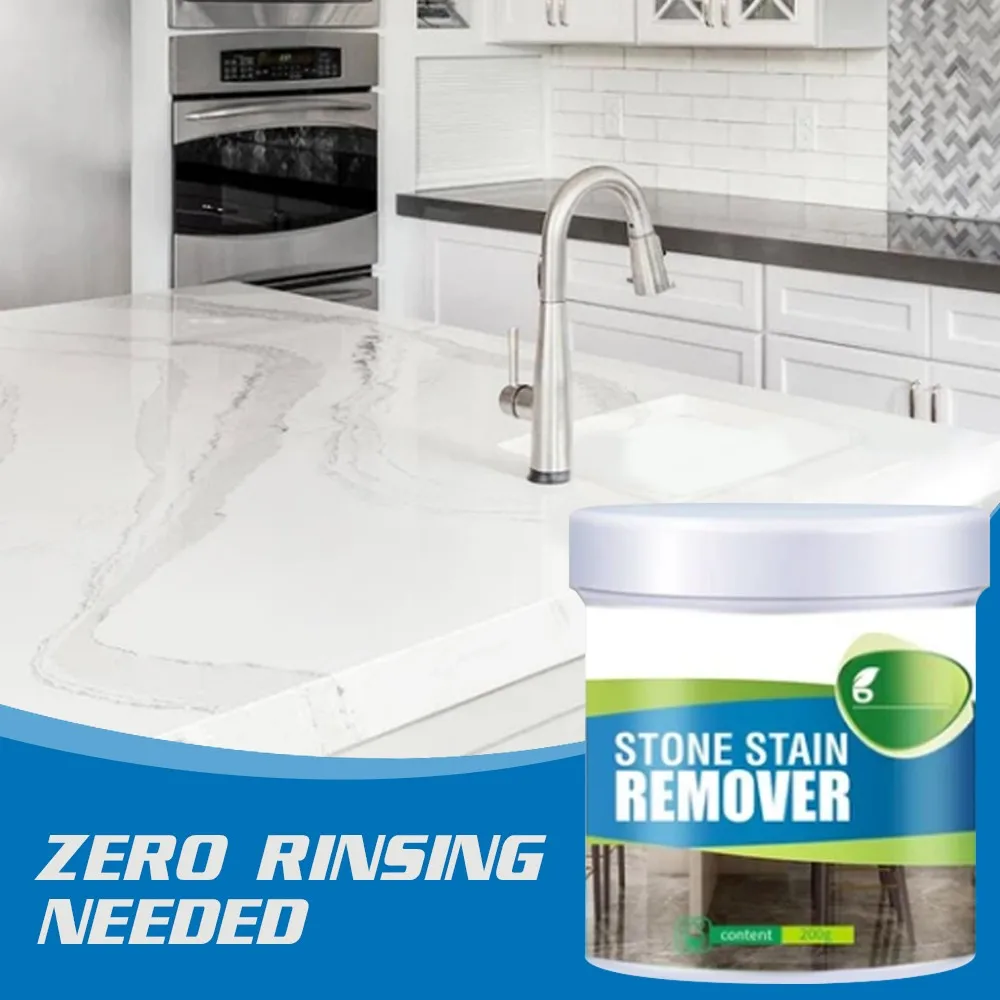 

Stain Remover Stubborn Deep Stains Granite Stone Remover Oil Stain Remover Cleans HouseHold Kitchen Home Stone Floor Cleaner