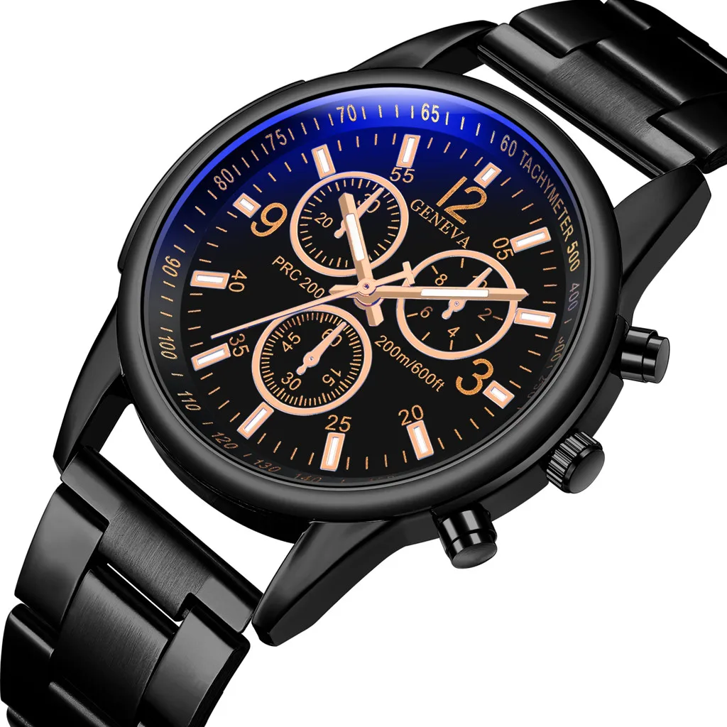 

Featuring Luminous Men Quartz Wristwatches Military Stainless Steel Analog Date Sport Quartz Wrist Watch For Man Relogio