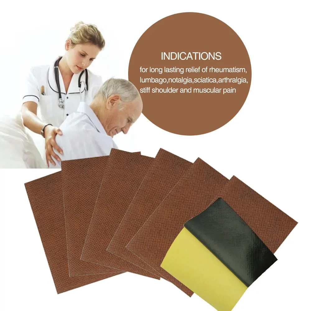 80pcs Tiger Balm Patch For Joint Shoulder Rheumatism Pain Herbal Medical Plasters Capsicum Relief Stickers | Красота и здоровье