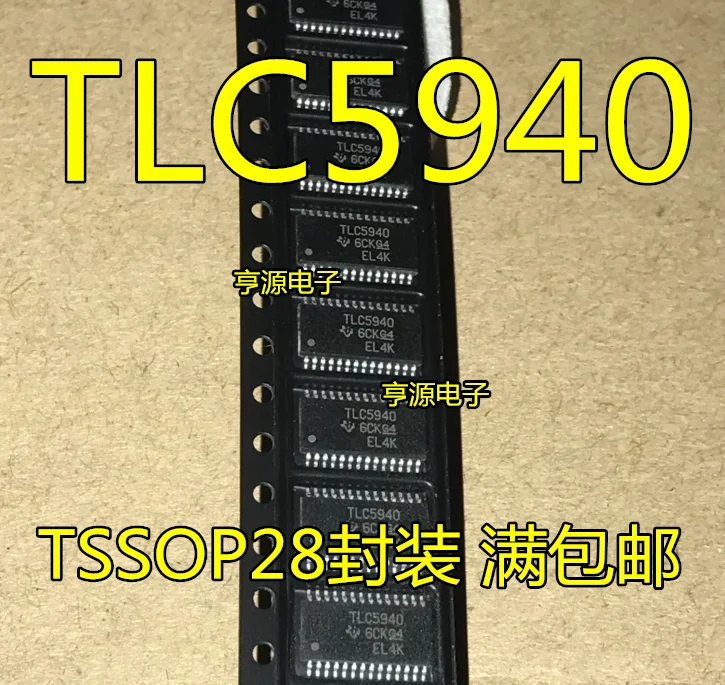 

5PCS/LOT TLC5940PWP TLC5940PWPR TLC5940 LED