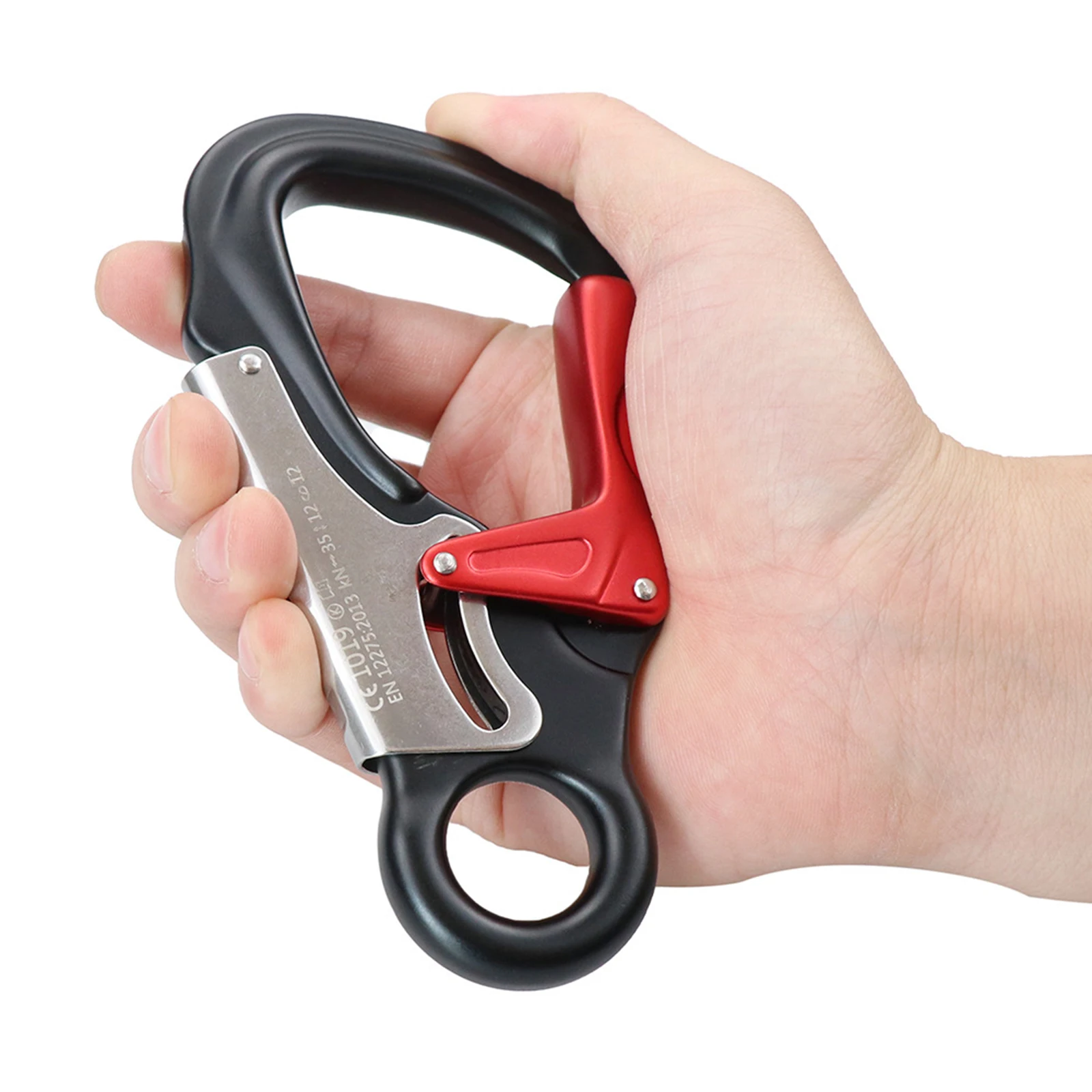 

35KN Heavy Duty Carabiner Clips with Double-action Locking System for Hammocks Camping Equipment Climbing Accessories