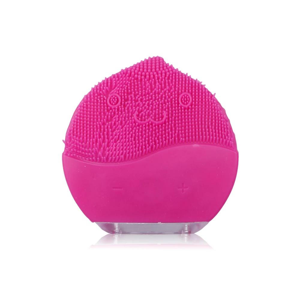 

Silicone Electric Facial Cleansing Brush Waterproof Face Massage Cleanser USB Deep Facial Cleaning Skin Care Tool