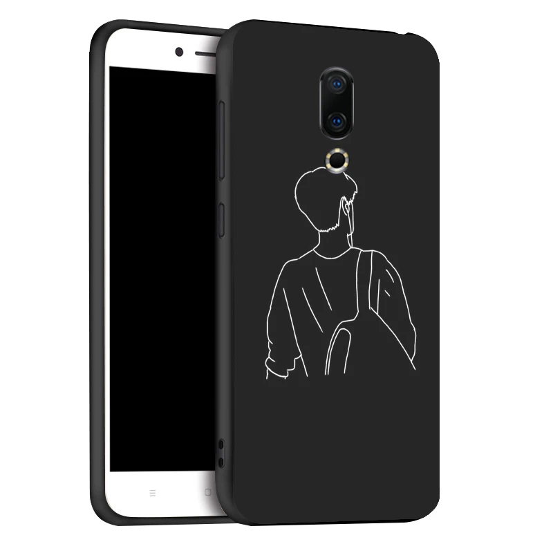 x068 Типа «сделай сам» чехол для телефона для Meizu 16th 16x16 плюс чехол полиуретан) и силикона с откидной чехол для Meizu M15 15 lite Чехлы для крышки Fundas бампер Shell - Цвет: x068