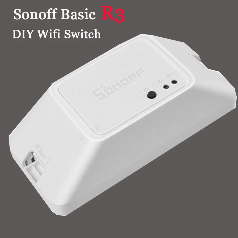 Sonoff базовый R3 Wifi умный переключатель универсальный пульт дистанционного управления DIY Переключатель умный дом IOT устройство работает с Alexa Google Home