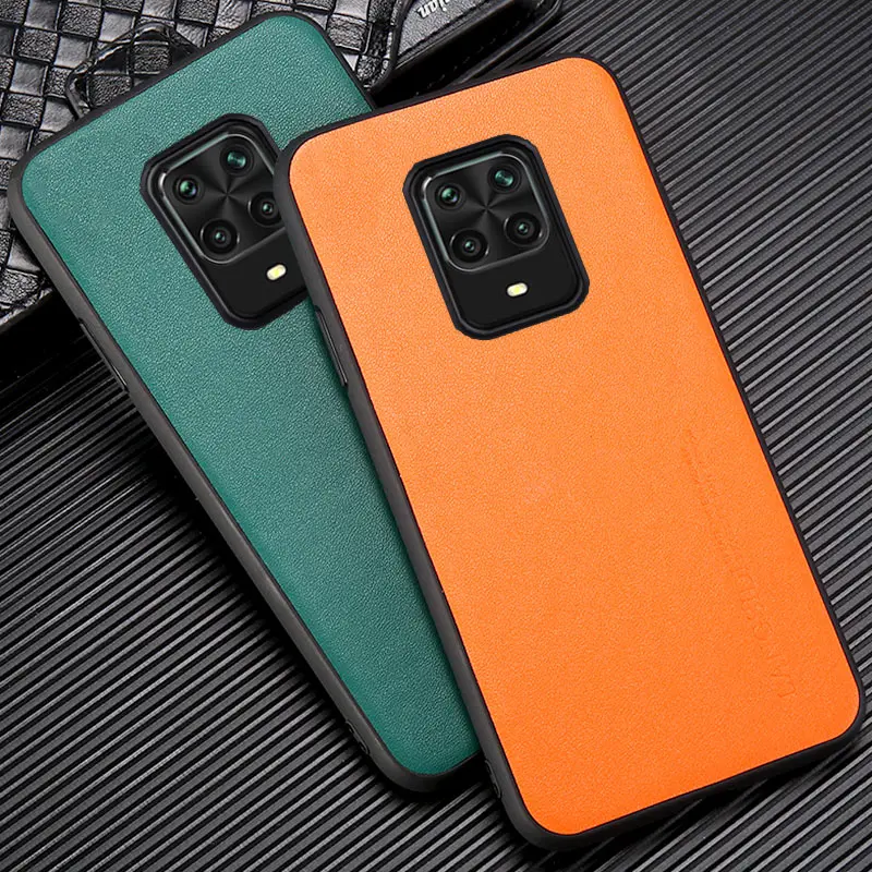

Genuine Leather Phone Case for Redmi Note 9 Pro 9S Note 8 Pro 8T 7 5 Cover For Xiaomi Poco X3 NFC M3 F2 Mi 10 8 9 9T 10T Pro 11