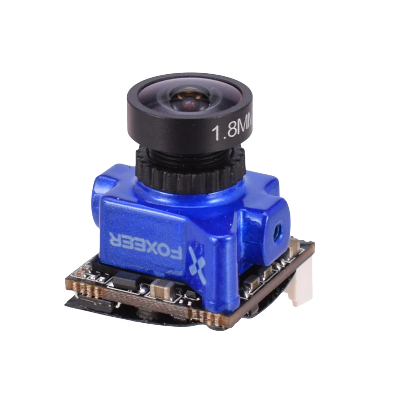 

Foxeer Micro Predator 4 Super WDR CMOS Sensor FPV Racing Camera For FPV Racing Drone Racer Blue