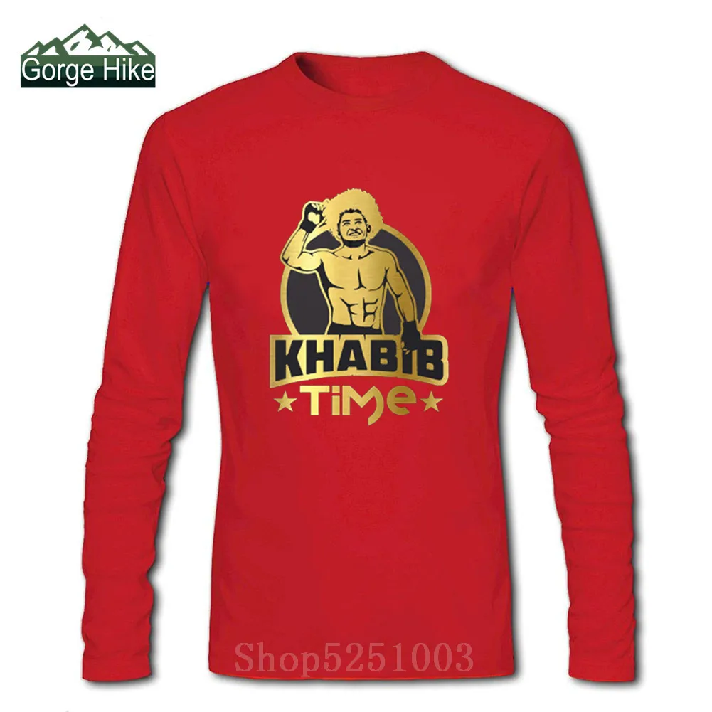 Khabib Nurmagomedov Alhamdulillah Homme забавная Золотая одежда для воина MMA Boxer t shirts Humour tee shirt топ с