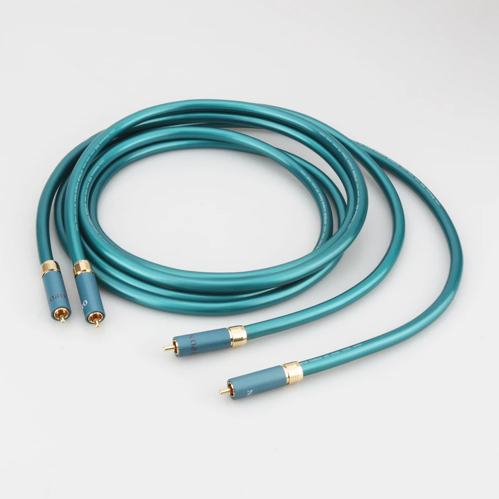 Hi Fi RCA кабель end усилитель CD соединительный 2RCA к мужской аудио кабель|Кабели VGA| |