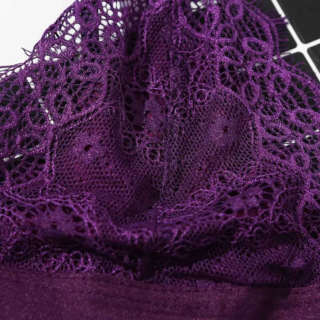 Лидер продаж Для женщин цветочный кружевной бюстгальтер размера плюс