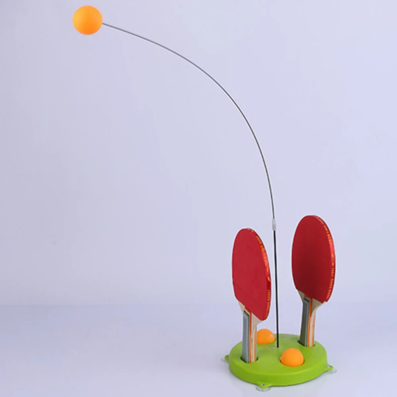 Новая распродажа портативный тренажер для настольного тенниса тренировочная
