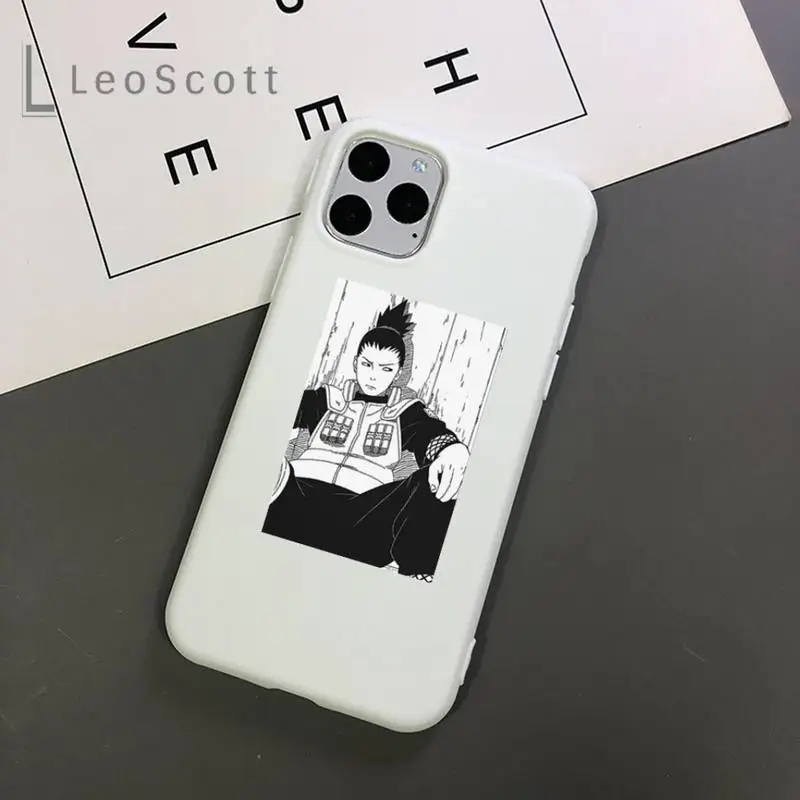 

Anime Naruto Akatsuki Aesthetic Art Phone Case Candy Color for iPhone 11 12 mini pro XS MAX 8 7 6 6S Plus X 5S SE 2020 XR