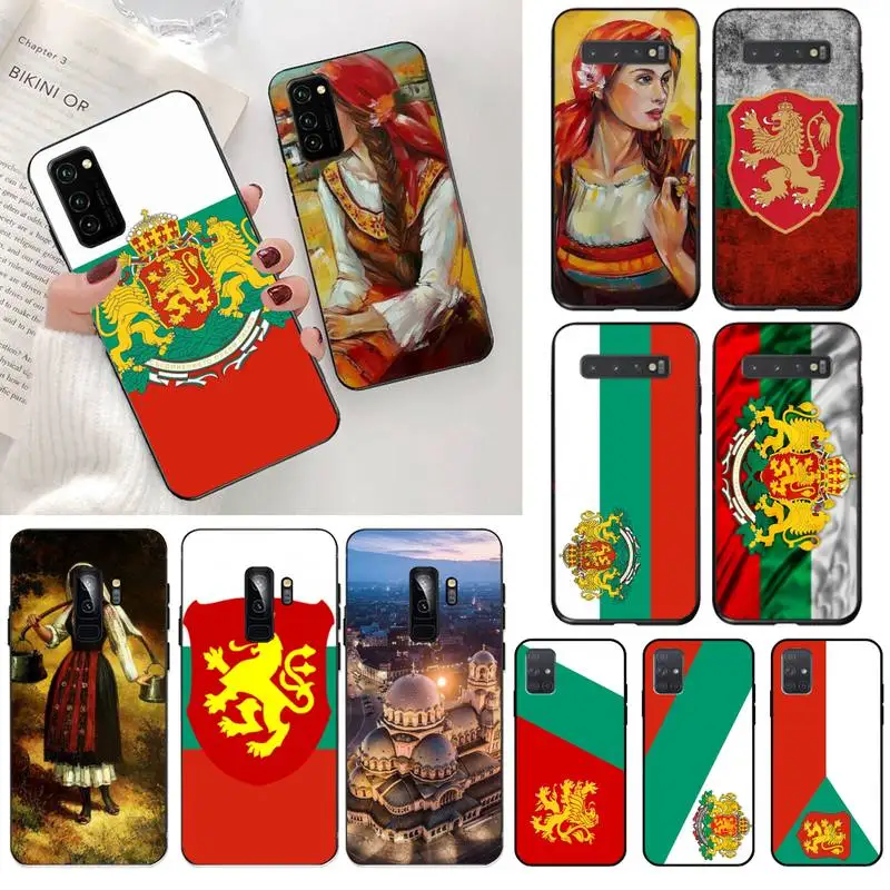 HPCHCJHM болгарский Национальный флаг масляный рисунок чехол для телефона Samsung S20 plus