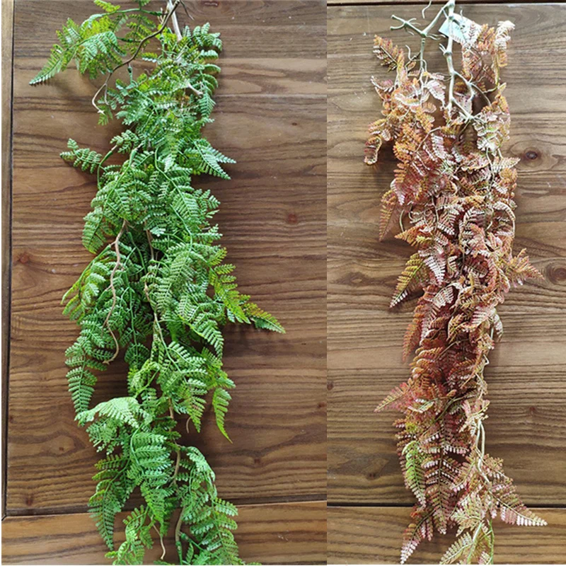 Настенный подвесной папоротник зелень искусственные цветы для свадебного