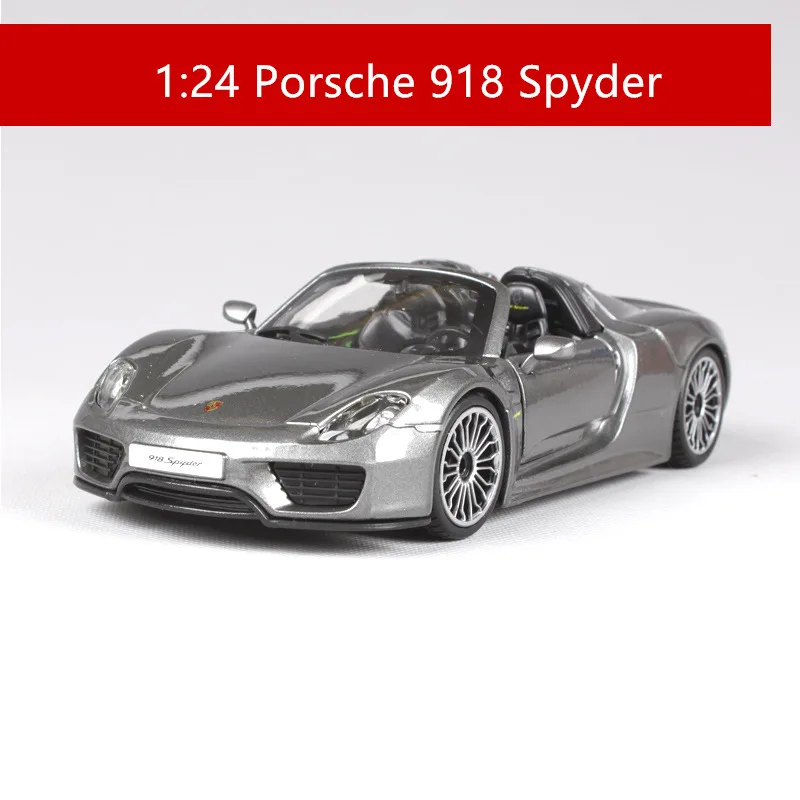 918 Bburago 1:24 Porsche Macan alloy car model simulation car decoration collection gift toy - Цвет: 918