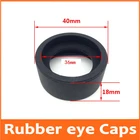 Резиновые аксессуары для век, защитные колпачки для биологического стереомикроскопа, телескопа, монокулярного бинокля, 2 шт., 34-37 мм, 36 мм