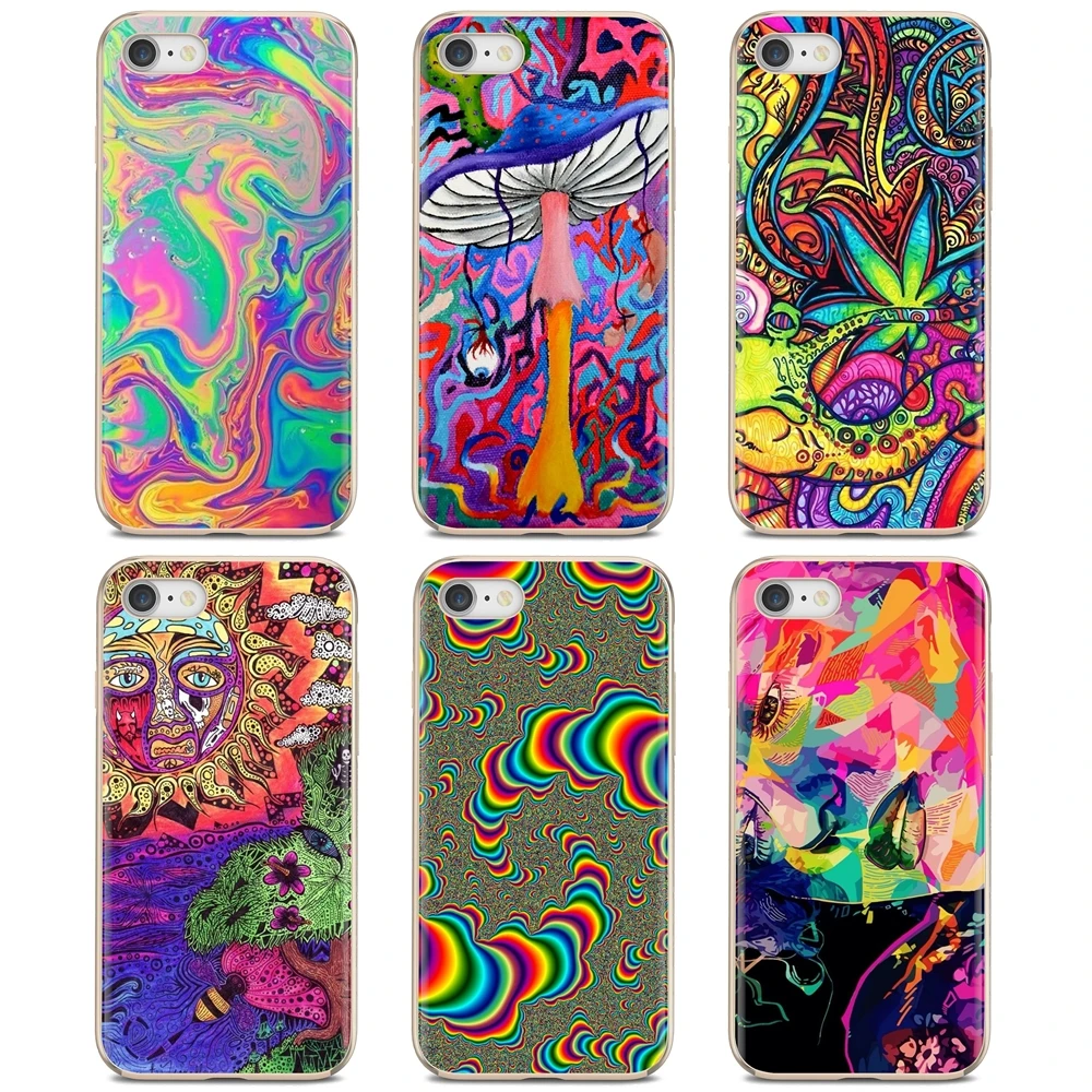 Абстрактный яркий силиконовый телефонный чехол для Samsung Galaxy Note 2 3 4 5 8 9 S2 S3 S4 S5 Mini S6