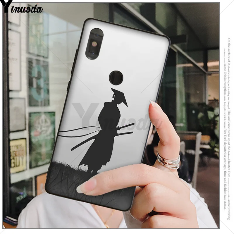 A11 Yinuoda японская самурайская маска они Coque Shell чехол для телефона Xiao mi Red mi 5 5Plus 7 K20 Note5 6A mi 6 mi x2 mi x2S - Цвет: A11