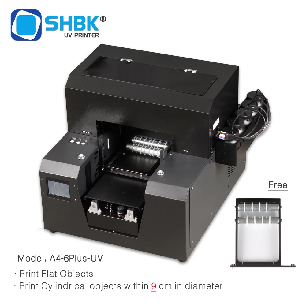 A4UV принтер UV с усиленным Вращающимся барабаном держатель бутылки маленький УФ со