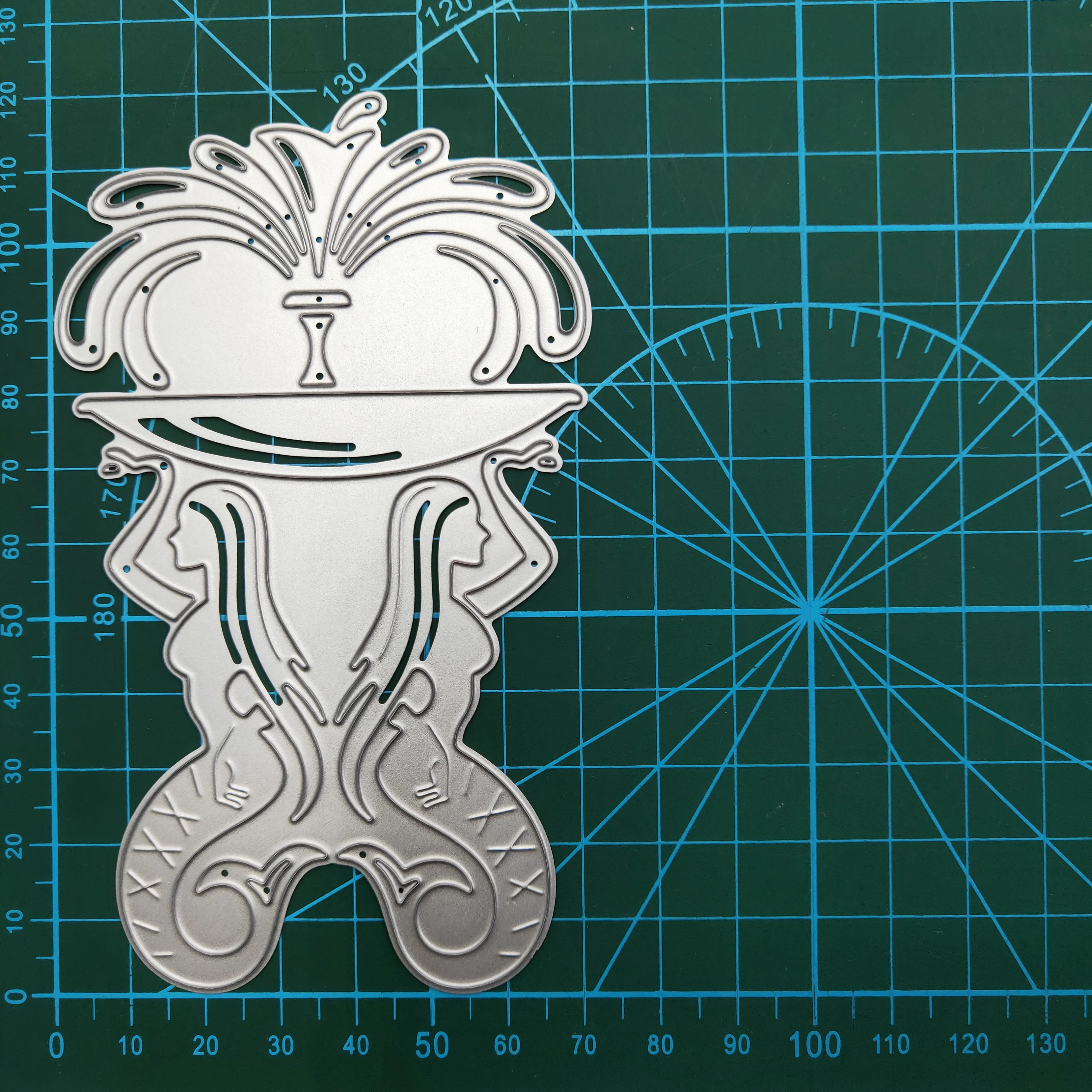 Металлические Вырубные штампы фонтан русалки новинка 2019 сделай сам альбом для