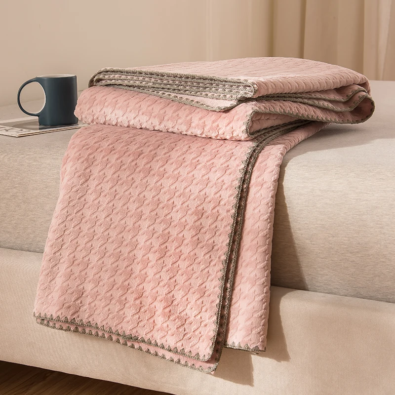 

Коралловое флисовое легкое одеяло, портативное детское большое тонкое мультяшное одеяло, дизайнерское летнее домашнее текстильное одеяло ...