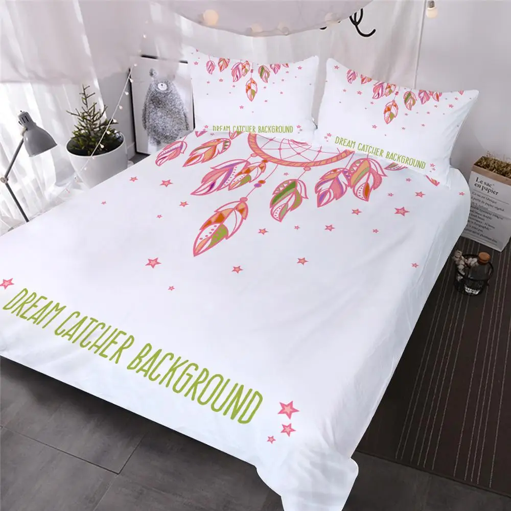 Этнический стиль пододеяльник набор богемное постельное белье с принтом ретро