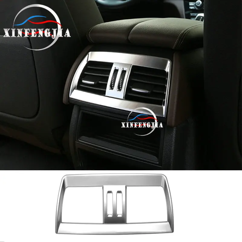 For BMW X5 F15 14-17 & X6 F16 15-17 Inner Rear Air Condition Vent Outlet Cover Trim