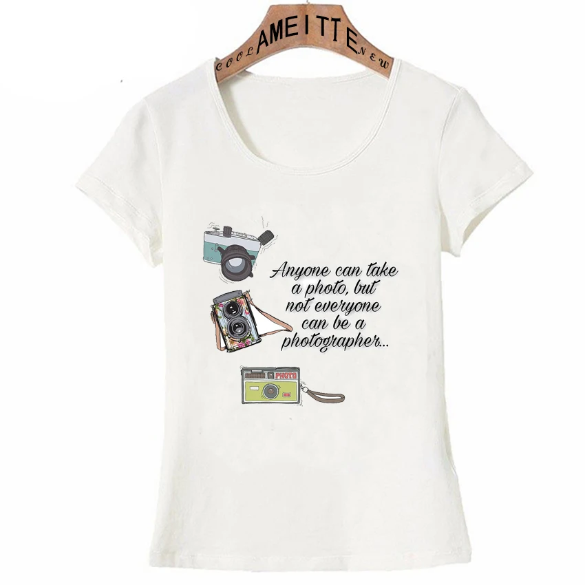 Новинка 2020 летняя женская футболка Rotre с коротким рукавом и принтом в винтажном