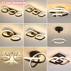 Новая современная лампа для коридора в скандинавском стиле 90-260 В переменного тока, Светодиодная потолочная лампа для спальни, коридора, балкона, гостиной, потолочная лампа, акриловое домашнее освещение