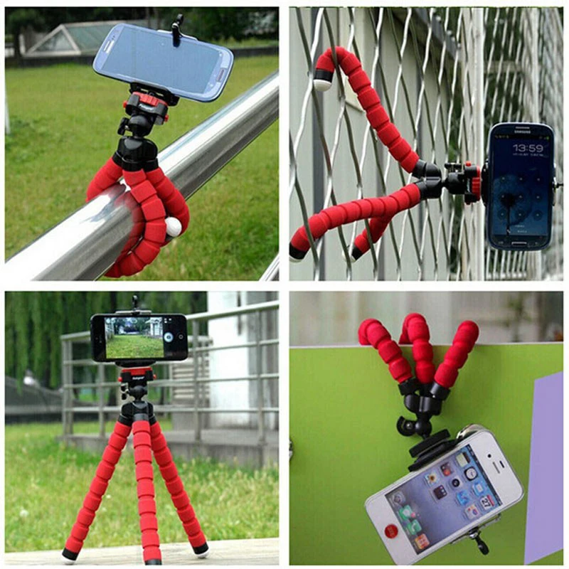 Мини 360 ° Гибкий штатив настольная Экшн-камера для Gopro Hero 3 4 iPhone X 6 7 8/huawei/xiaomi Mi8 4X