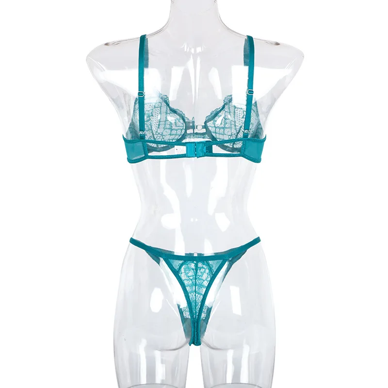 

Lace Underwear Set Sexy See Through Sensual Lingerie Woman Underwear Women Underwire Lace Bras Erotic Lingerie Set