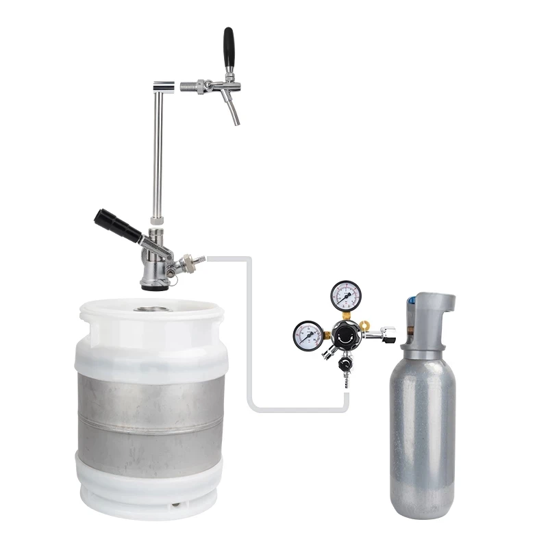 Simple Beer Column Dispenser Homebrew Tap Faucet Extension Pole G5/8'' Thread Draft Dispensering Tower Party Use | Дом и сад