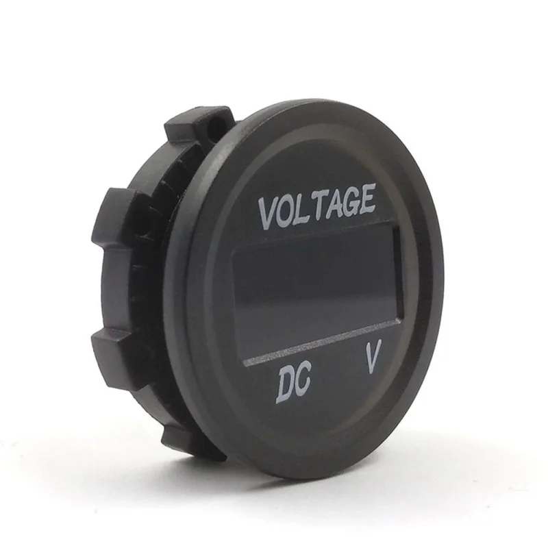 2019 светодиодный дисплей Водонепроницаемый Вольтметр для мотоцикла измеритель