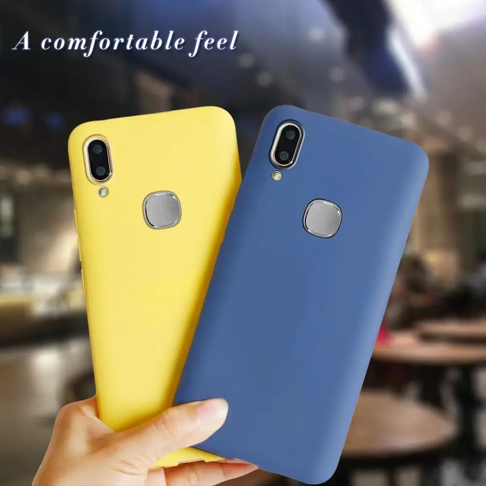 Силиконовый чехол для Vivo V9 молодежный Мягкий противоударный 1726 1727 VivoV9 1723