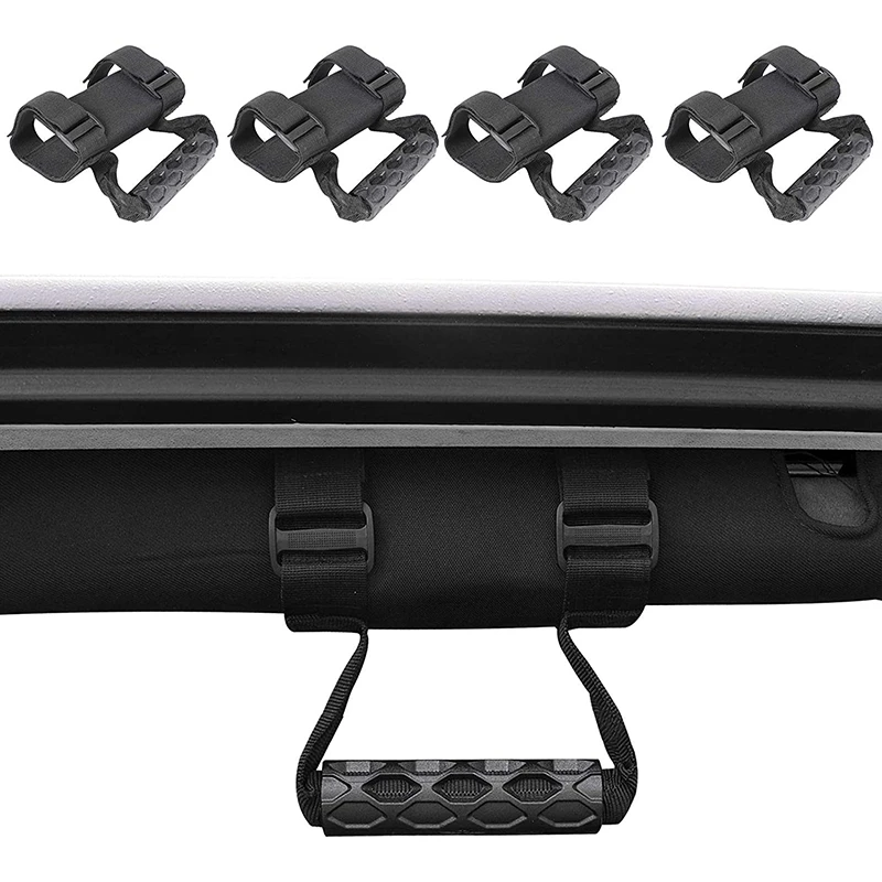 

Roll Bar Grab Handles Grip Handle for 1987-2020 Jeep Wrangler YJ TJ JK JL & Gladiator JT Car Accessories, 4 Pack