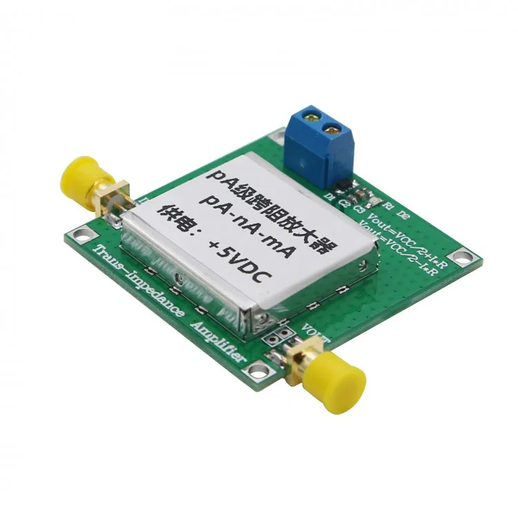 

TIA Transimpedance модуль измерения слабого тока IV преобразователь Преобразователь